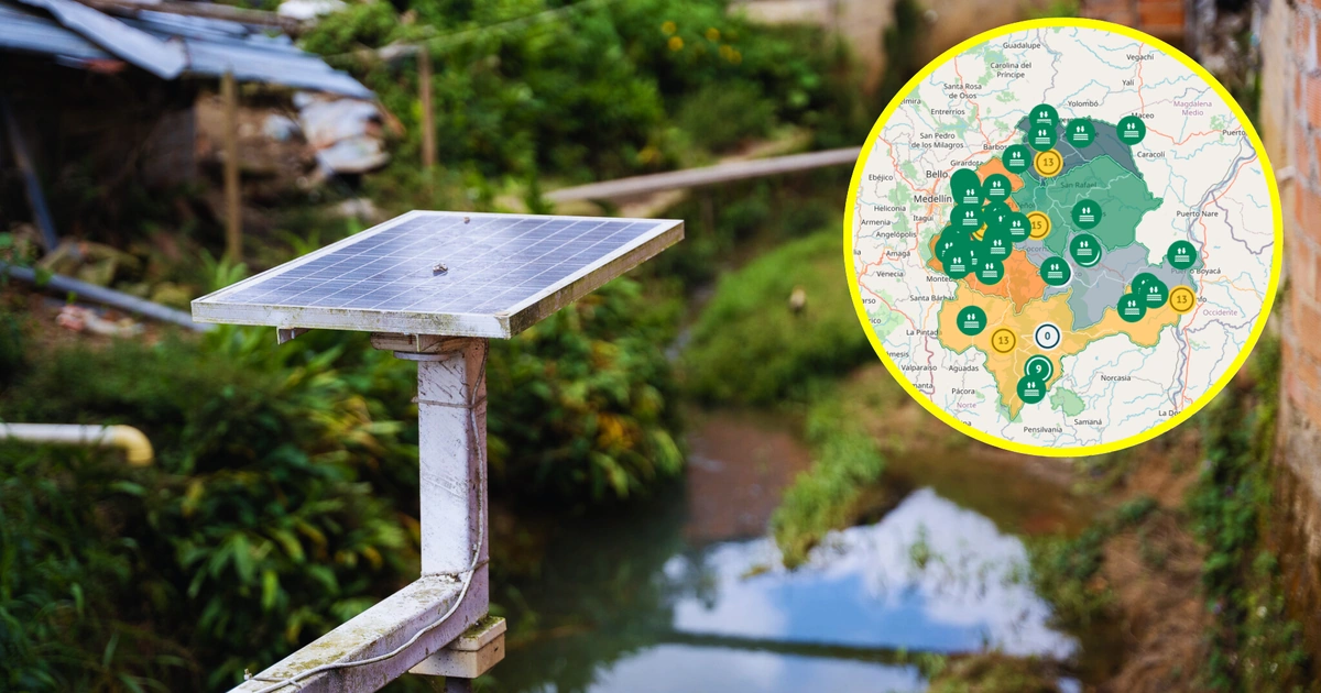 Tecnología antioqueña contra el cambio climático: así protege MARCO, la herramienta de Cornare, a comunidades en riesgo