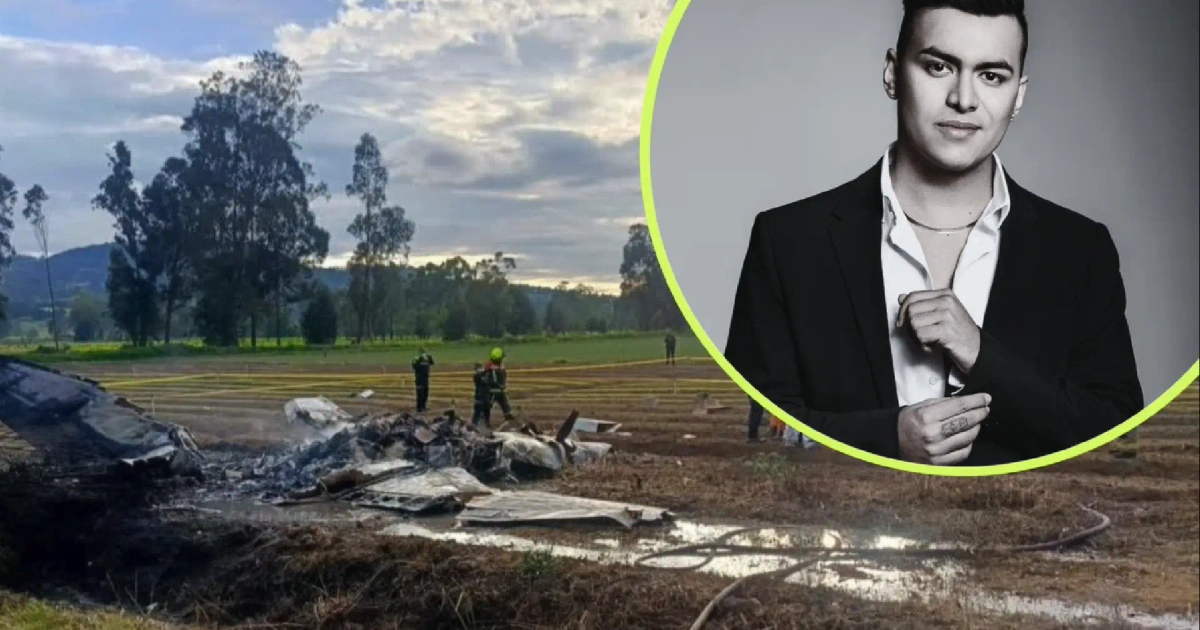 EN VIDEO | Así quedó la avioneta en la que perdió la vida el cantante de  música popular, Yeison Jiménez; 5 personas más murieron en el accidente