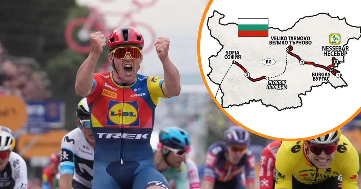 El Giro de Italia iniciará en Bulgaria: así será el recorrido en el país
