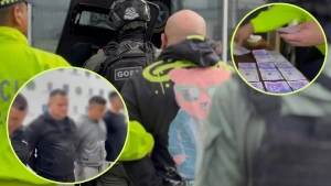 Estos eran los "salarios" que La Oficina presuntamente le pagaba a cinco policías de Medellín y Bello por "proteger" a una de sus estructuras criminales