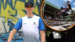 Robinson Meza, deportista paisa de BMX Freestyle, permanece en coma en Francia: así puede ayudar a su familia