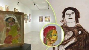 Ella es la antioqueña que empezó a pintar después de los 50 años y hoy su obra vuelve a sorprender a Medellín