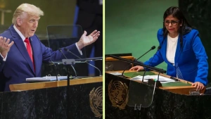 Donald Trump y Delcy Rodríguez se reunieron en Nueva York en medio del nuevo escenario entre Washington y Caracas