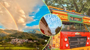 El rincón de Antioquia con paisajes de ensueño, una antigua estación de tren y una ruta para recorrer el río Cauca