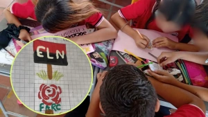 Docente que dejó de tarea dibujar banderas del Eln y las Farc en colegio de Villa del Rosario, "amenazó con malas notas para quien no lo hiciera"