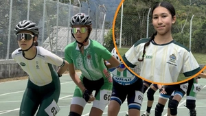 Gabriela Arroyave, la deportista paisa que ganó tres medallas de oro con los patines viejos que heredó de su mamá