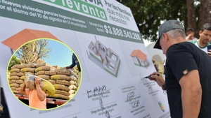 La Gobernación de Antioquia ha entregado más de 4.500 toneladas de materiales para reconstruir viviendas tras el terremoto