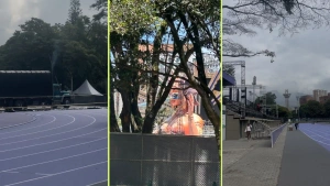 La polémica que se armó en Medellín por el montaje de un evento en el Alfonso Galvis: atletas temen que se deteriore la remodelada pista