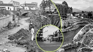 La historia de La Playa, la avenida de Medellín que esconde una quebrada bajo el concreto