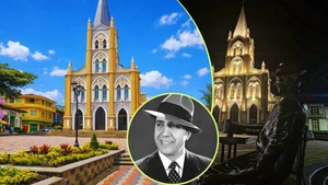 En este municipio de Antioquia reposaron los restos de Carlos Gardel en 1935 y su templo neogótico alberga un órgano traído de Alemania