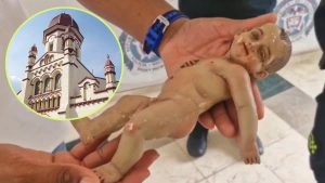 EN VIDEO | Figura sagrada de $45 millones robada en la iglesia La América fue recuperada a 300 km de Medellín, ¿dónde estaba?