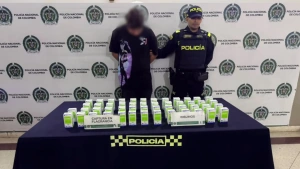 Incautan cinco litros de ketamina y capturan a un joven en Bello
