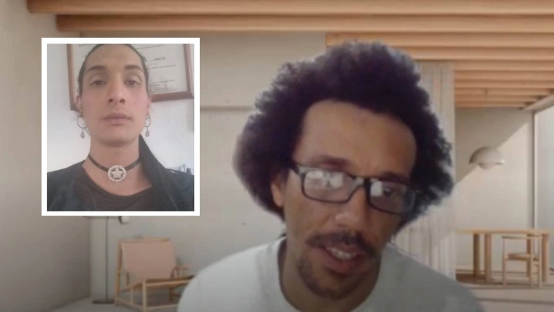 Alias Chuky durante las audiencias preliminares por el asesinato de la mujer trans Sara Millerey.
