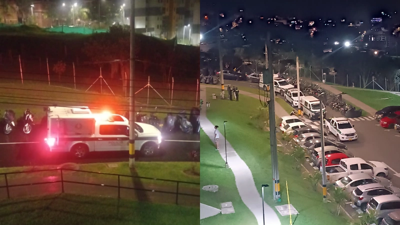El sospechoso de cometer el crimen contacto a familiares de la víctima y envió foto de la mujer estrangulada. Foto: Denuncias Antioquia