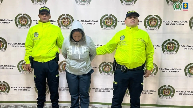 Médica capturada por el homicidio de Ada Evelin Ardila Pérez, quien fue víctima de una red de narcotráfico.