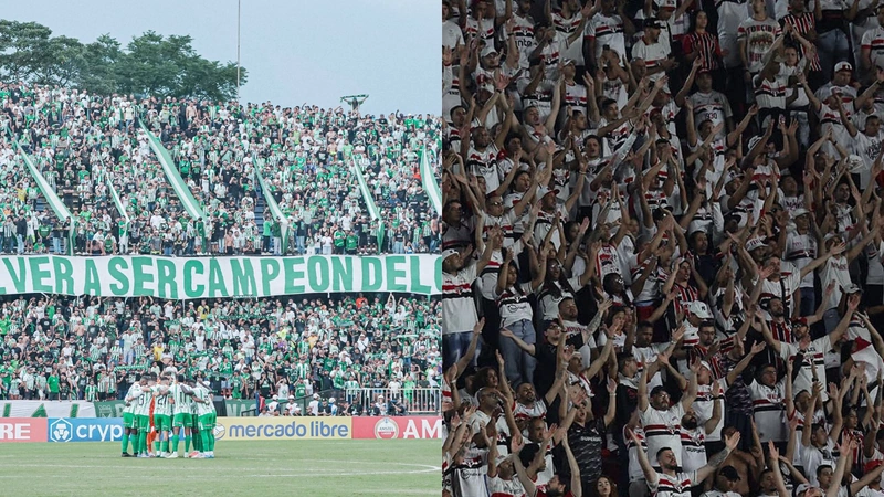 Fotos de @nacionaloficial y @SaoPauloFC.