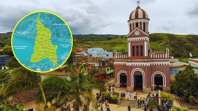 Fotografía tomadas de Semana y corregimientos de Antioquia.