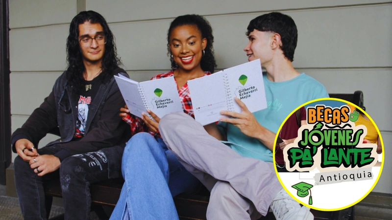 ‘Becas Jóvenes Pa´Lante - Antioquia’. Imágenes cortesía de la Gobernación de Antioquia.