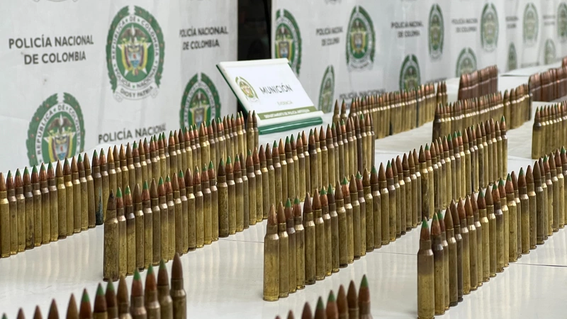 Golpe al Clan del Golfo en Antioquia: 7 capturados, 11 armas incautadas y 12 homicidios esclarecidos. Foto: cortesía.