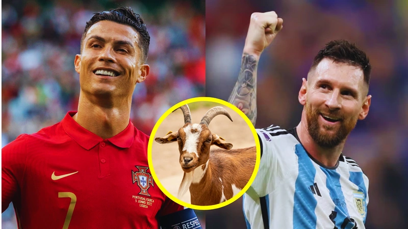 El origen del término cabra. Fotografías: UEFA.com y Biography.