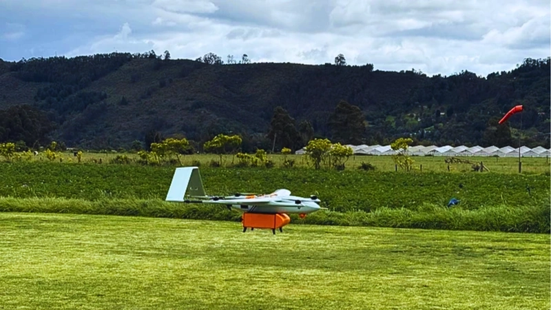 Conoce todos los detalles de los drones de carga liviana que estarán operando en Colombia. Fotografía tomada de la web de Aeronáutica Civil.