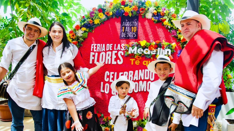 Te contamos lo mejor de la Feria de las Flores 2025. Fotografía: Alcaldía de Medellín.