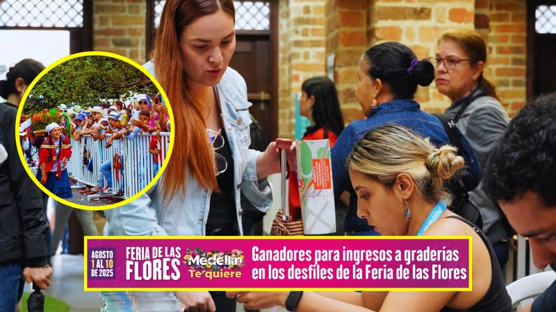 Estos son los ganadores de los pases dobles de la Feria de las Flores. Fotografías cortesía de la Alcaldía de Medellín.