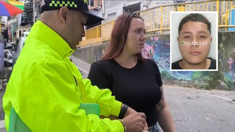 Foto de Mariana Cardona Gómez y de Darwin Stiven Arango, mamá y padrastro de la niña de 2 años abusada sexualmente y asesinada en San Javier.