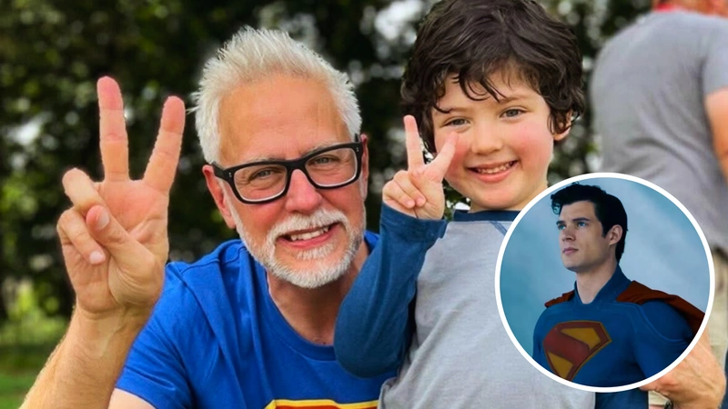 Niño de padre colombiano, protagonizó al joven Superman en la nueva película. Fotografía tomada del Instagram de Oliver Diego Silva y El Espectador.