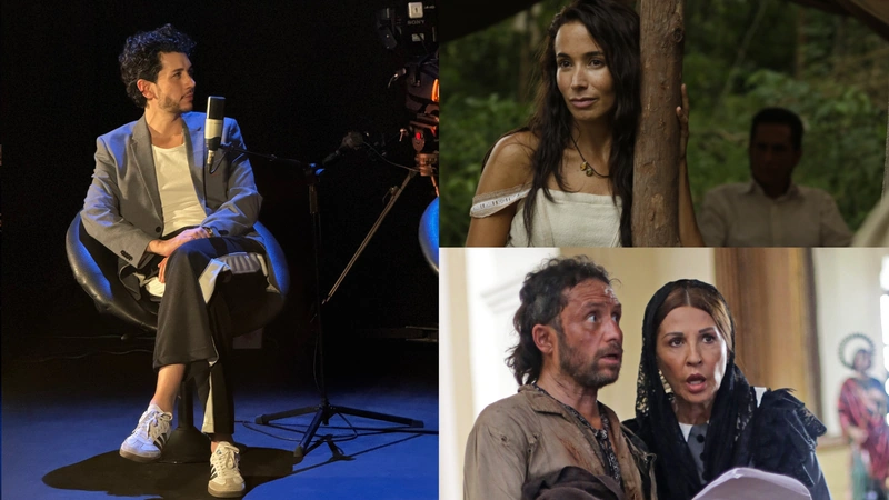 La Vorágine y Cosiaca son parte de la programación que motivó la frase del productor José Lombana. Fotos: Teleantioquia y La Vorágine