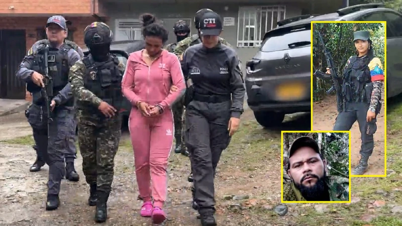 Esta sería alias 'Sara', compañera sentimental de alias Ramiro quien, a su vez, es el cabecilla del frente 18 de las disidencias de las Farc. Foto: Cortesía
