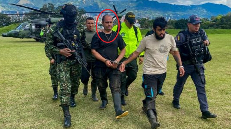 Jesús María Restrepo Borja, alias 'Darlison' había sido capturado, pero fue dejado en libertad tras nombrarlo gestor de paz. Foto: Cortesía