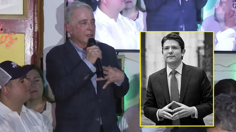 El Expresidente Álvaro Uribe aseguró que las ideas de Miguel Uribe deben ser la guía para el Centro Democrático. Foto: Archivo particular
