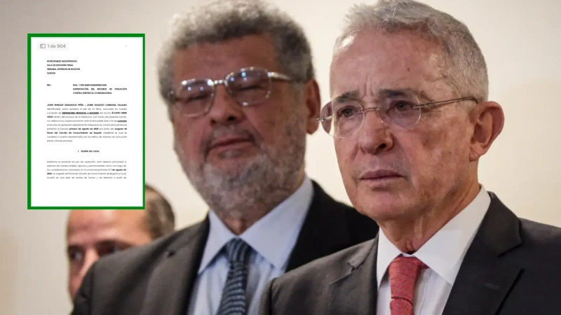 Los abogados Jaime Granados (foto) y Jaime Lombana radicaron el texto que justifica el recurso de apelación en el proceso Álvaro Uribe. /Foto: Colprensa.