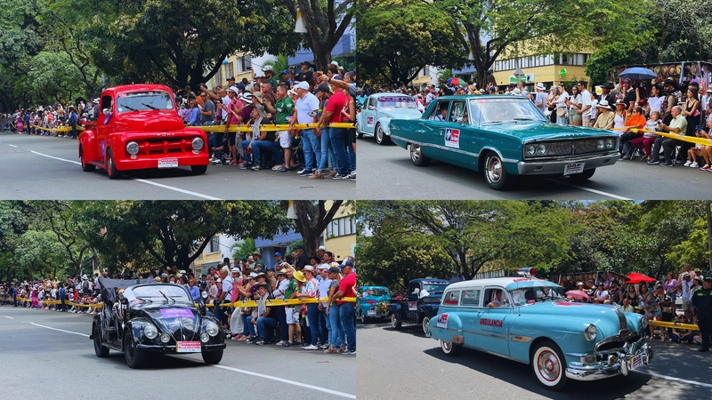 Conoce todos los detalles del Desfiles de Autos Clásicos y Antiguos. Fotografías propias.