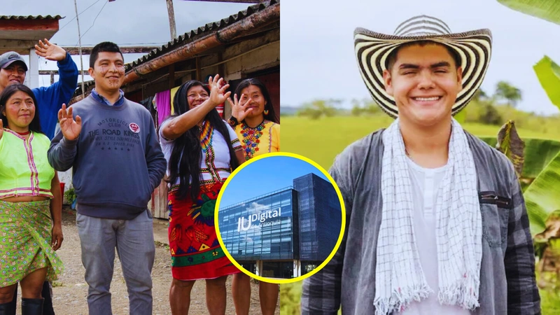 Este enfoque permite que estudiantes de todas las regiones del país accedan a programas de calidad sin tener que trasladarse a las grandes ciudades, manteniendo un contacto permanente con tutores y comunidad académica. Foto: Cortesía IU Digital