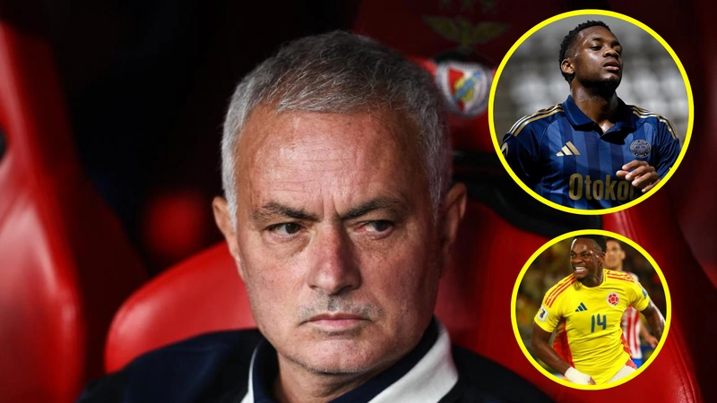 Mourinho se va del Fenerbahce y Durán espera su llamado a la Selección Colombia. Fotos: Futbolred, Semana y SPORT.