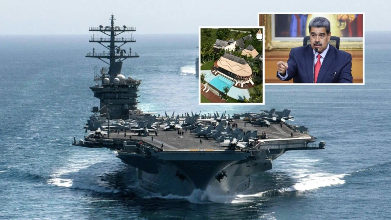 Luego de que Estados Unidos incautara la mansión que pertenecería a Nicolás Maduro, desplegaron fuerzas navales en el sur del mar Caribe para combatir al Cartel de los Soles, que lideraría el dictador venezolano.