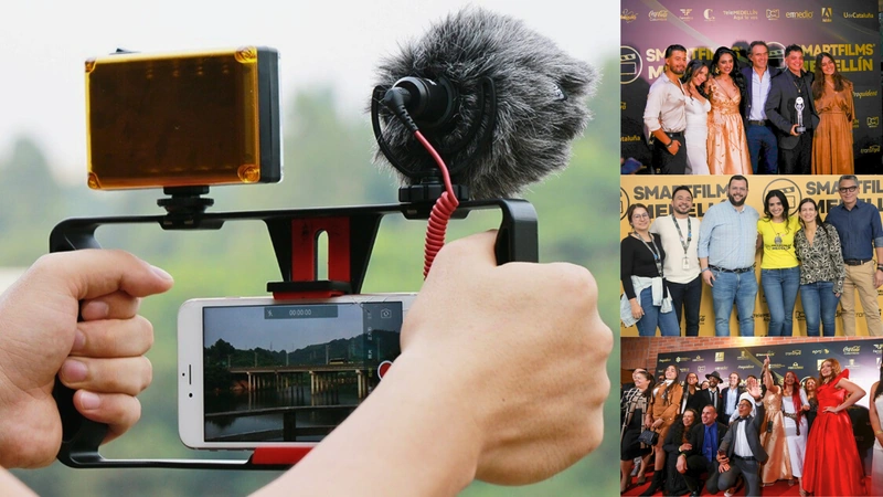 Más de 60 emprendedores de la ciudad ya han generado ingresos gracias a Smartfilms. Ahora, los nuevos talentos podrán acceder a incentivos económicos y capital inicial para fortalecer sus proyectos digitales. Fotos: xataka - Alcaldía de Medellín