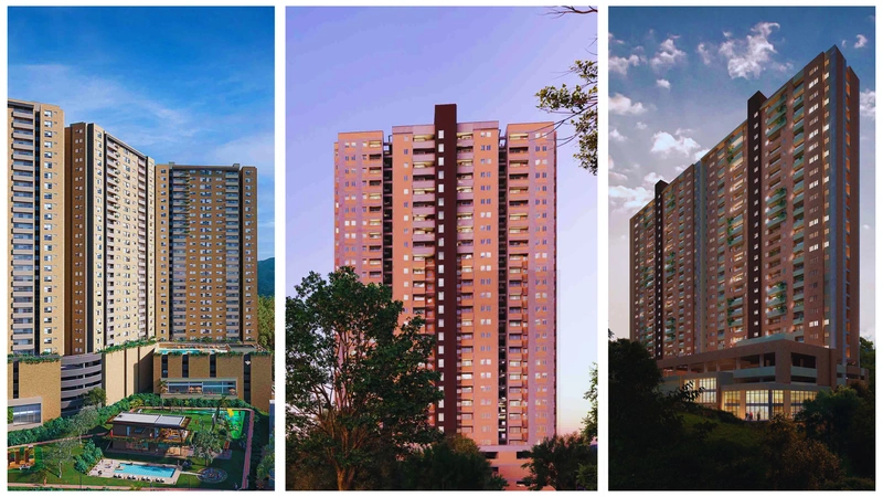 Cada uno de estos desarrollos refleja la apuesta por un sur que combina dinamismo urbano con tranquilidad, zonas verdes y servicios pensados para diferentes estilos de vida y presupuestos. Foto: Cortesía Bienes & Bienes
