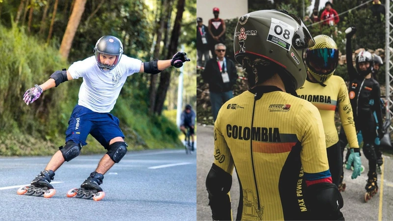 El 'Caldas Downhill Race Canarian' tendrá competencias en tres modalidades: Street, Inline y Longboard. Fotos: @camilobarreradh y @aleftorress.