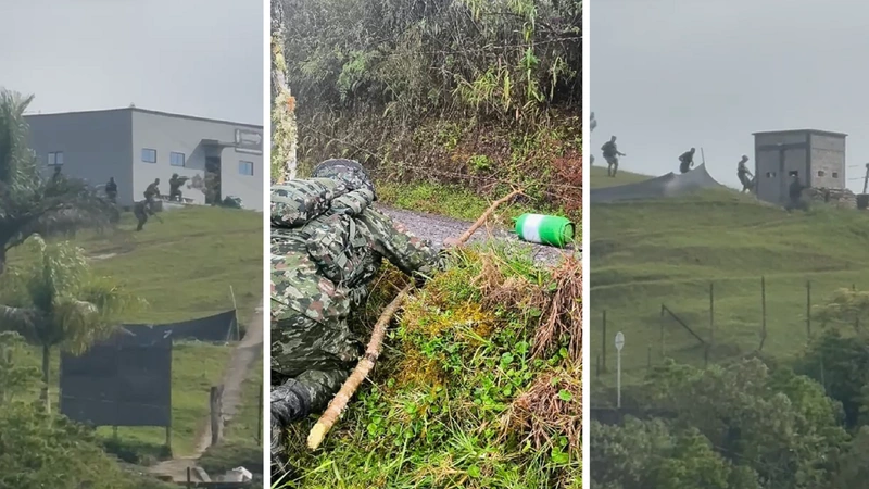 Los ataques se produjeron en la tarde de este 17 de septiembre. La fuerza pública informó que no hubo heridos en ninguno de estos. Fotos: Cortesía