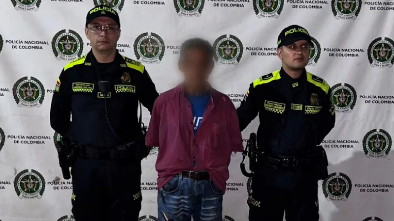 El hombre de 65 años, supuesto agresor de la mujer quien sería habitante de calle, fue detenido por tentativa de homicidio. Foto: Cortesía