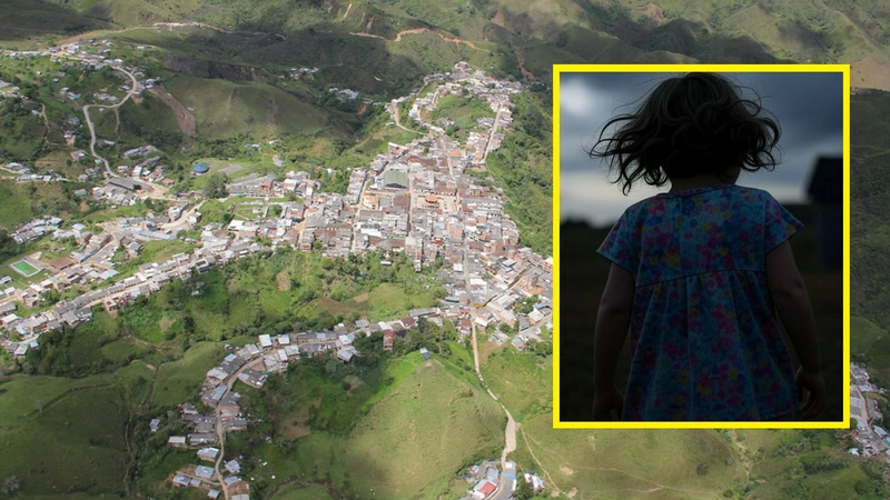 El sospechoso de abusar sexualmente de su hija de 3 años fue capturado por orden judicial en el municipio de Anorí. Foto: Archivo y redes sociales