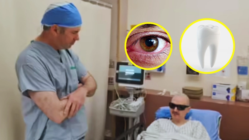 Conoce los detalles de la cirugía de diente en el ojo. Foto: El Tiempo.