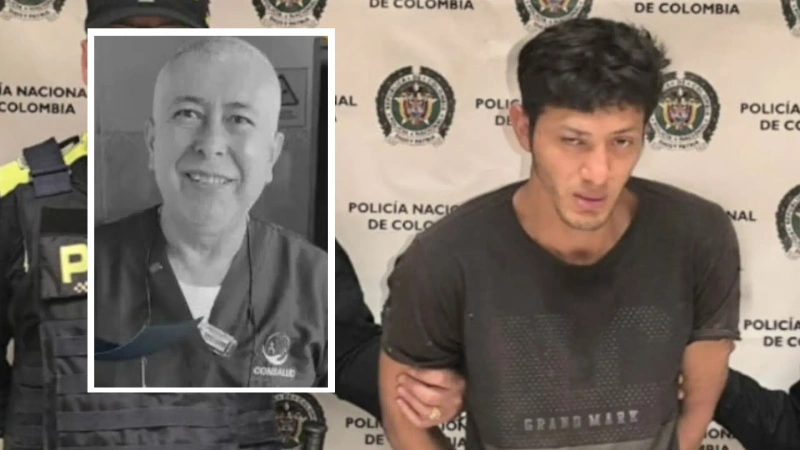 Luis Alberto Rojas, de 33 años, es el sospechoso de haber cometido un homicidio en Frontino. La víctima fue el radiólogo Ricardo León Cuartas Bolívar, de 68 años.