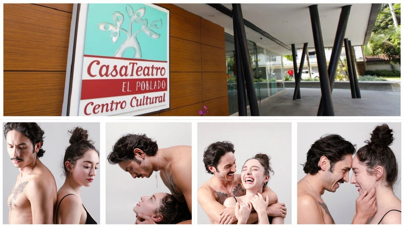 En escena, esta reflexión se traduce en un relato que combina lo universal del amor con lo profundamente personal de Mar y David. Fotos: Cortesía “Que te sigo queriendo”