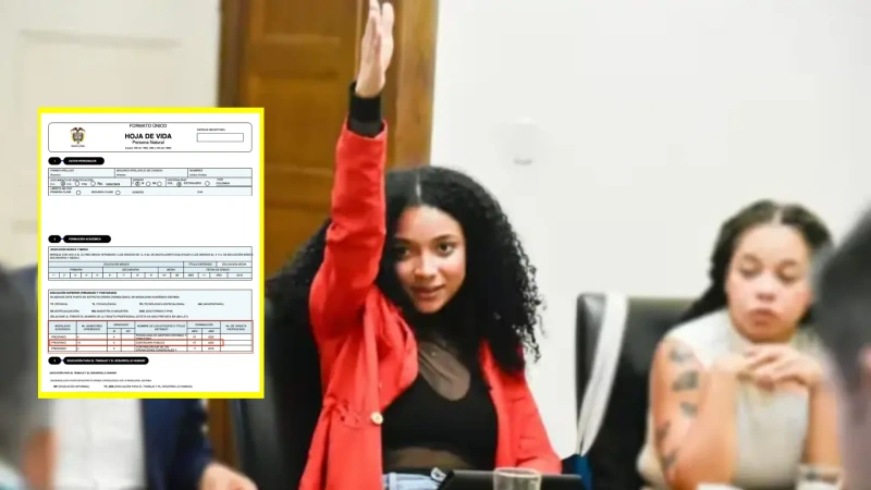 En general se muestra a la asignada viceministra de la juventud, en detalle su hoja de vida, al parecer, con algunas inconsistencias.