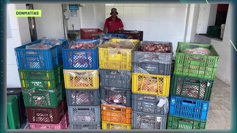 Alerta en el Norte antioqueño: decomisan 10 toneladas de carne en mal estado