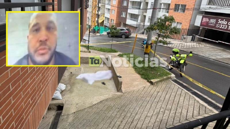 Ender Rojas Montana era un peligroso delincuente venezolano e integrante del Tren de Aragua. Se fugó de Chile y se escondió en Medellín. Foto: Cortesía